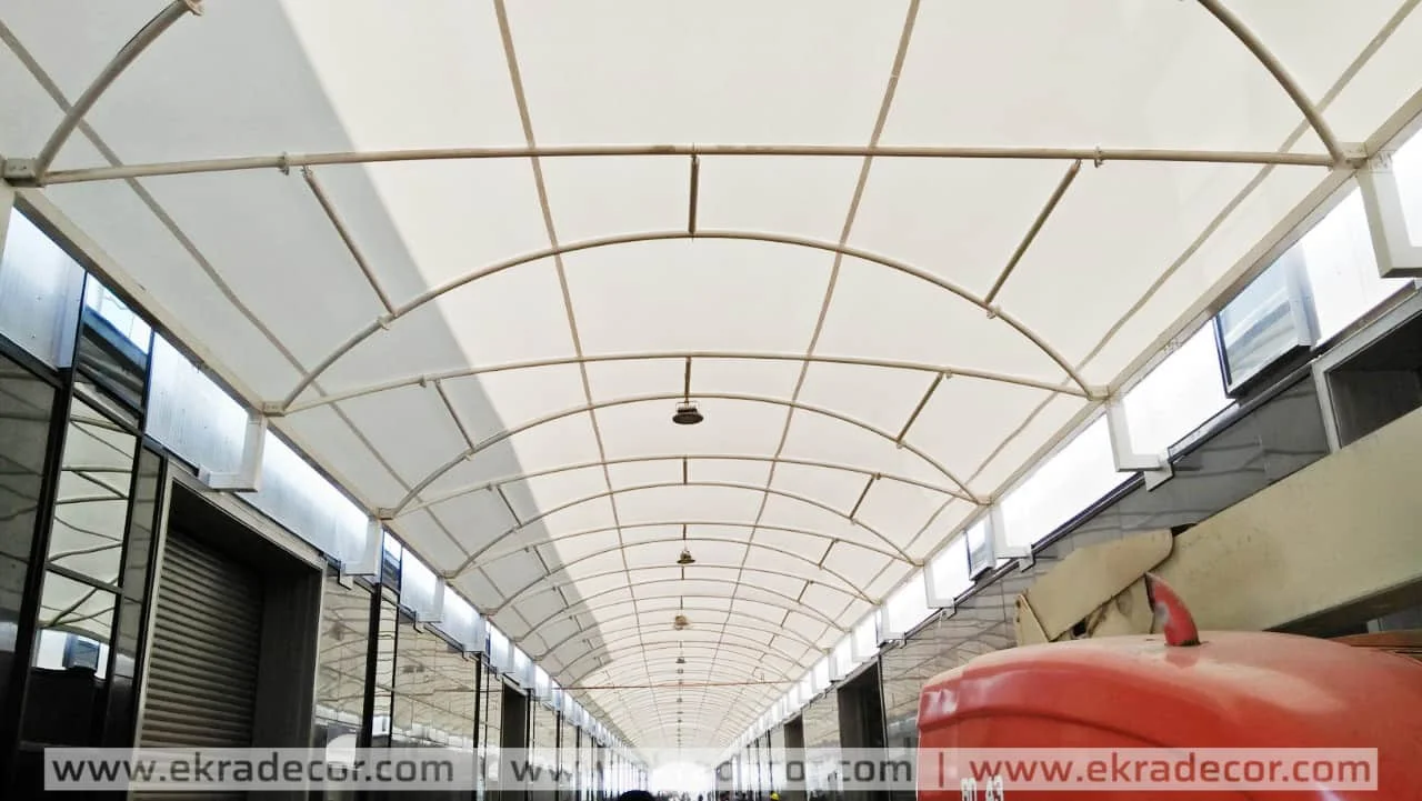 Desai Construction, Valsad tensile structure, Ekra Decor &mdash; photograph 6